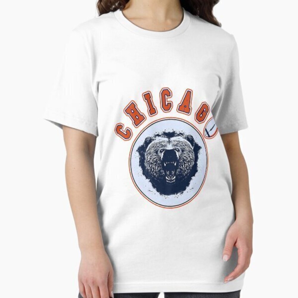 Chicago FootballRetro Bear Illinois Classic Essential T-Shirt